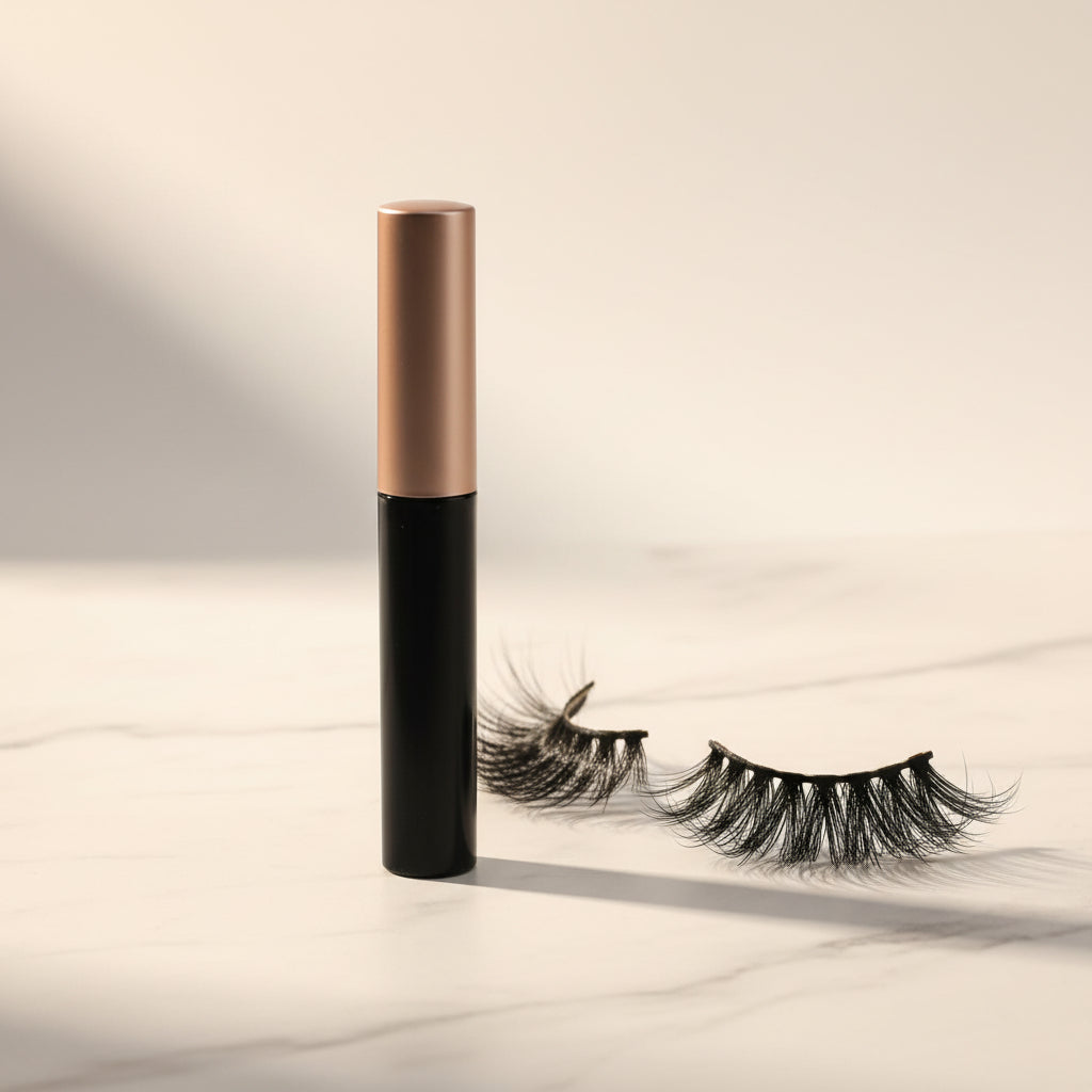 A Pair Of False Eyelashes With Magnets In Fashion