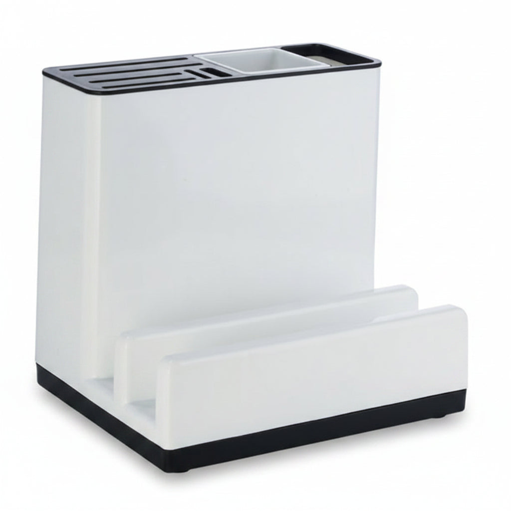 Kitchen Knife Storage Rack | Plastic Tableware Holder Cabinet Organizer