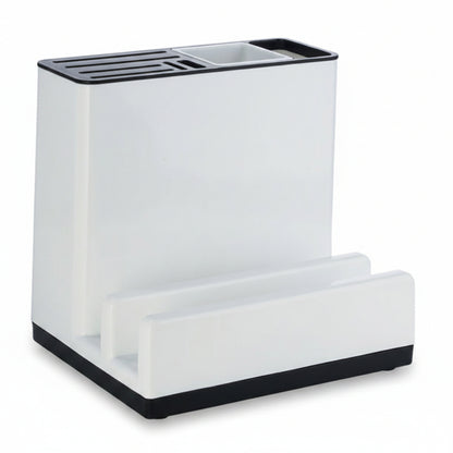 Kitchen Knife Storage Rack | Plastic Tableware Holder Cabinet Organizer