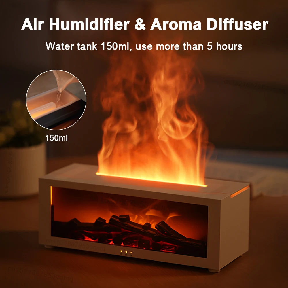 BlazeMist Pro – Flame Aroma Diffuser