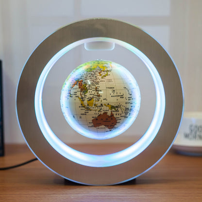 Magnetic Levitating LED World Globe Lamp