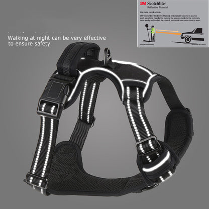 No Pull Breathable Reflective Dog Harness Vest