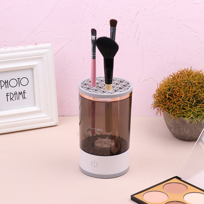Electric Makeup Brush Cleaner – Portable USB Rechargeable