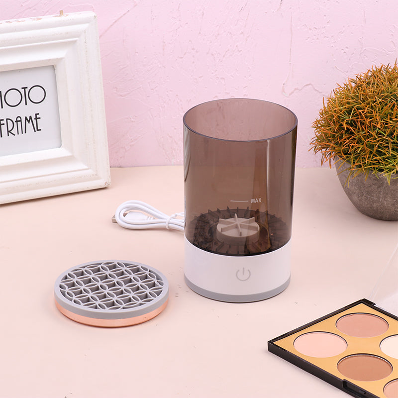 Electric Makeup Brush Cleaner – Portable USB Rechargeable
