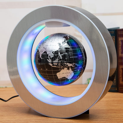 Magnetic Levitating LED World Globe Lamp