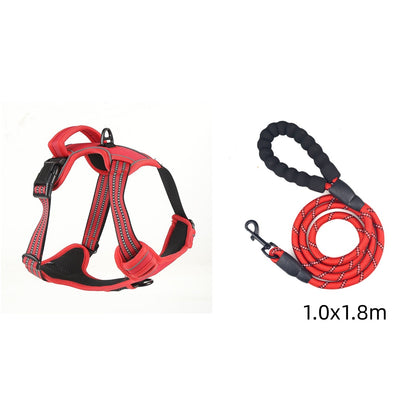No Pull Breathable Reflective Dog Harness Vest