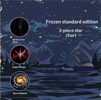 USB Star Projector Night Light – Starry Sky Lamp for Bedroom & Nursery