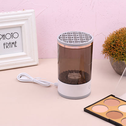 Electric Makeup Brush Cleaner – Portable USB Rechargeable