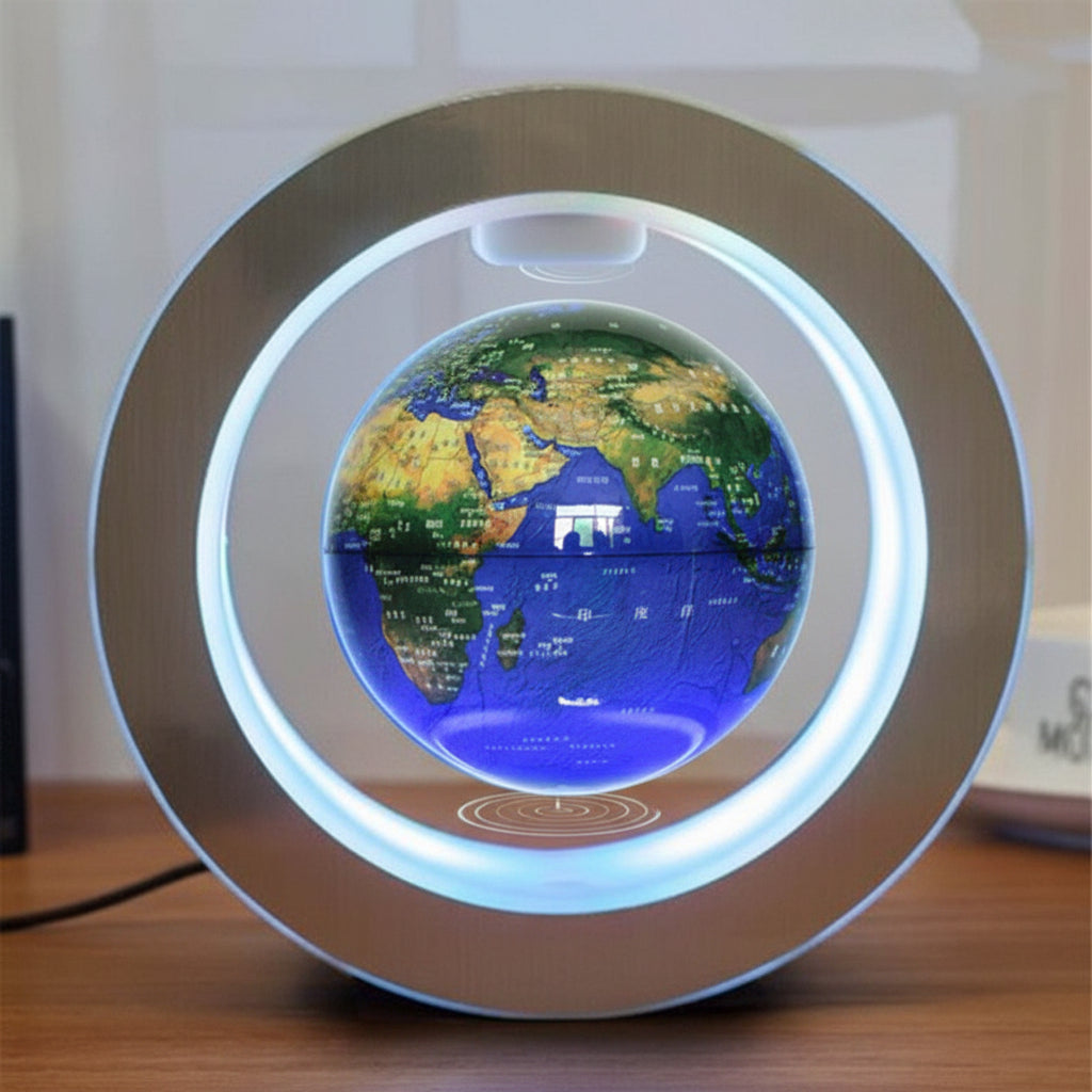 Magnetic Levitating LED World Globe Lamp