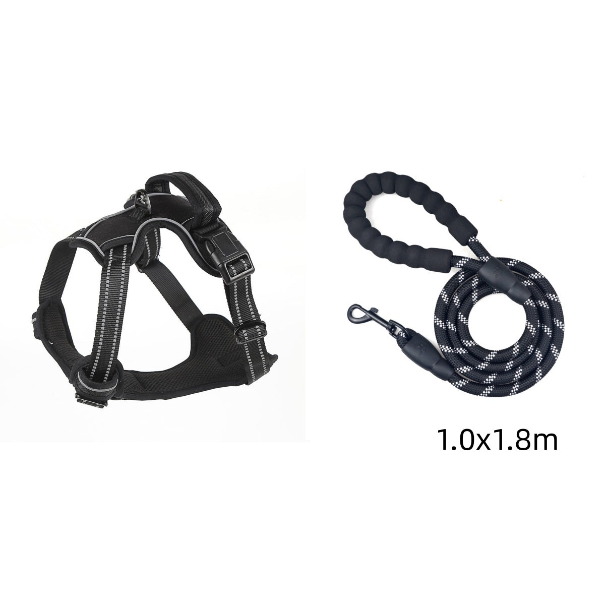 No Pull Breathable Reflective Dog Harness Vest