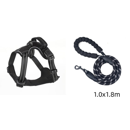 No Pull Breathable Reflective Dog Harness Vest