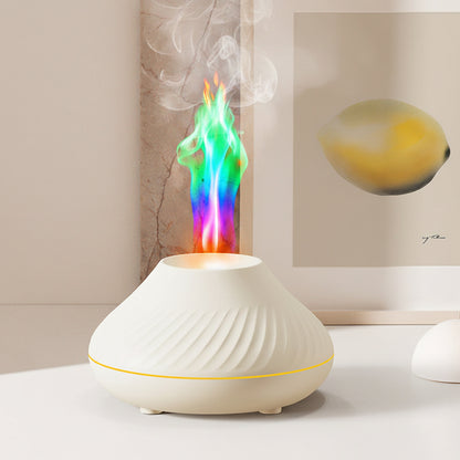 3D RGB Flame Aroma Diffuser & Humidifier