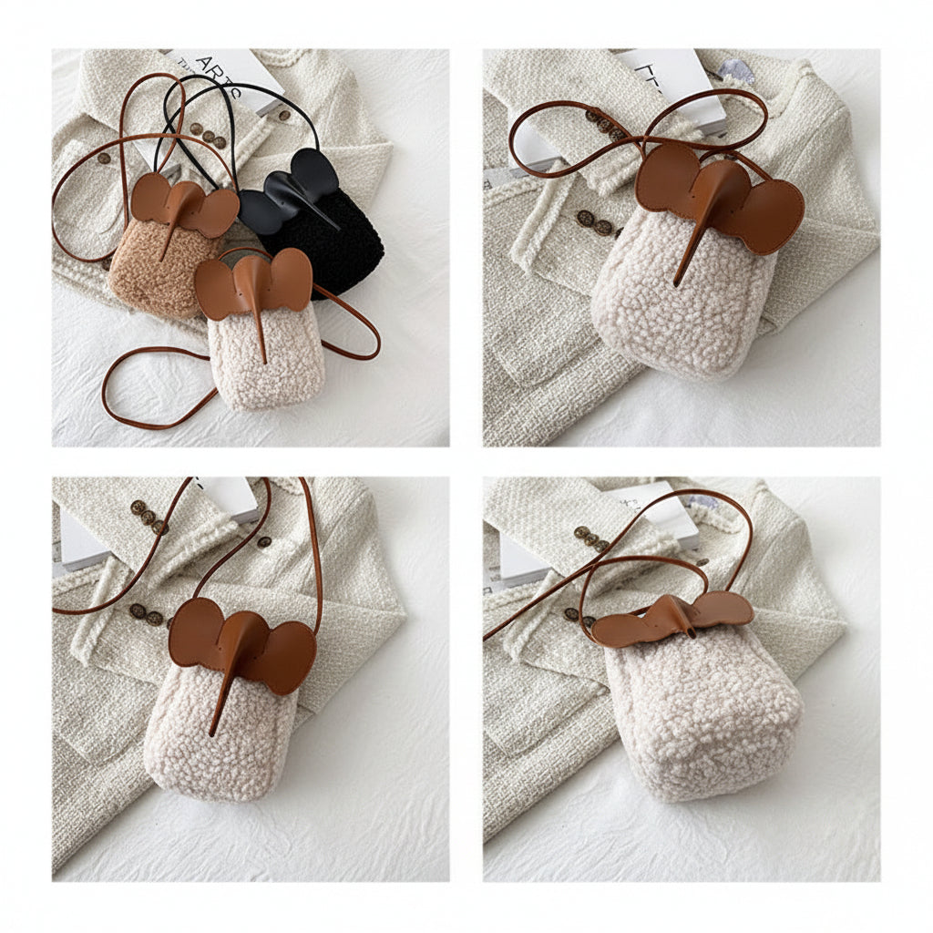 Elephant Trunk Crossbody Bag | Women's Cute Phone Bag