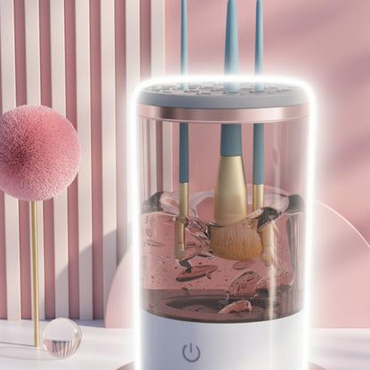 Electric Makeup Brush Cleaner – Portable USB Rechargeable