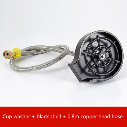 High-Pressure Automatic Cup Washer | Bar & Kitchen Sink Glass Rinser